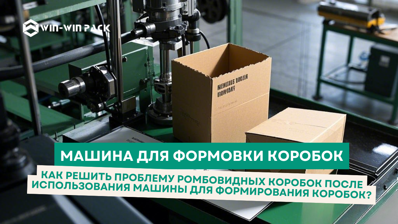 Машина для формовки коробок — Как решить проблему ромбовидных коробок после использования машины для формирования коробок?