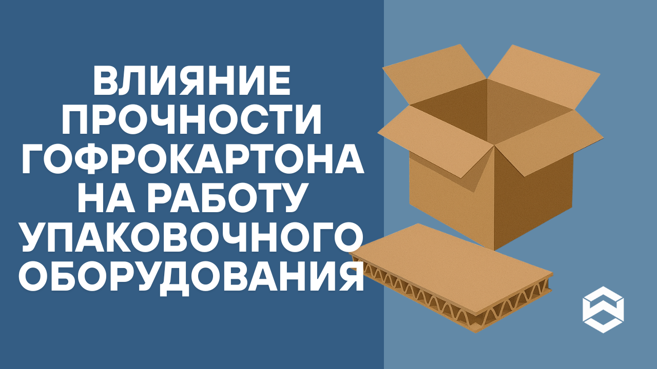 Влияние прочности гофрокартона на работу упаковочного оборудования