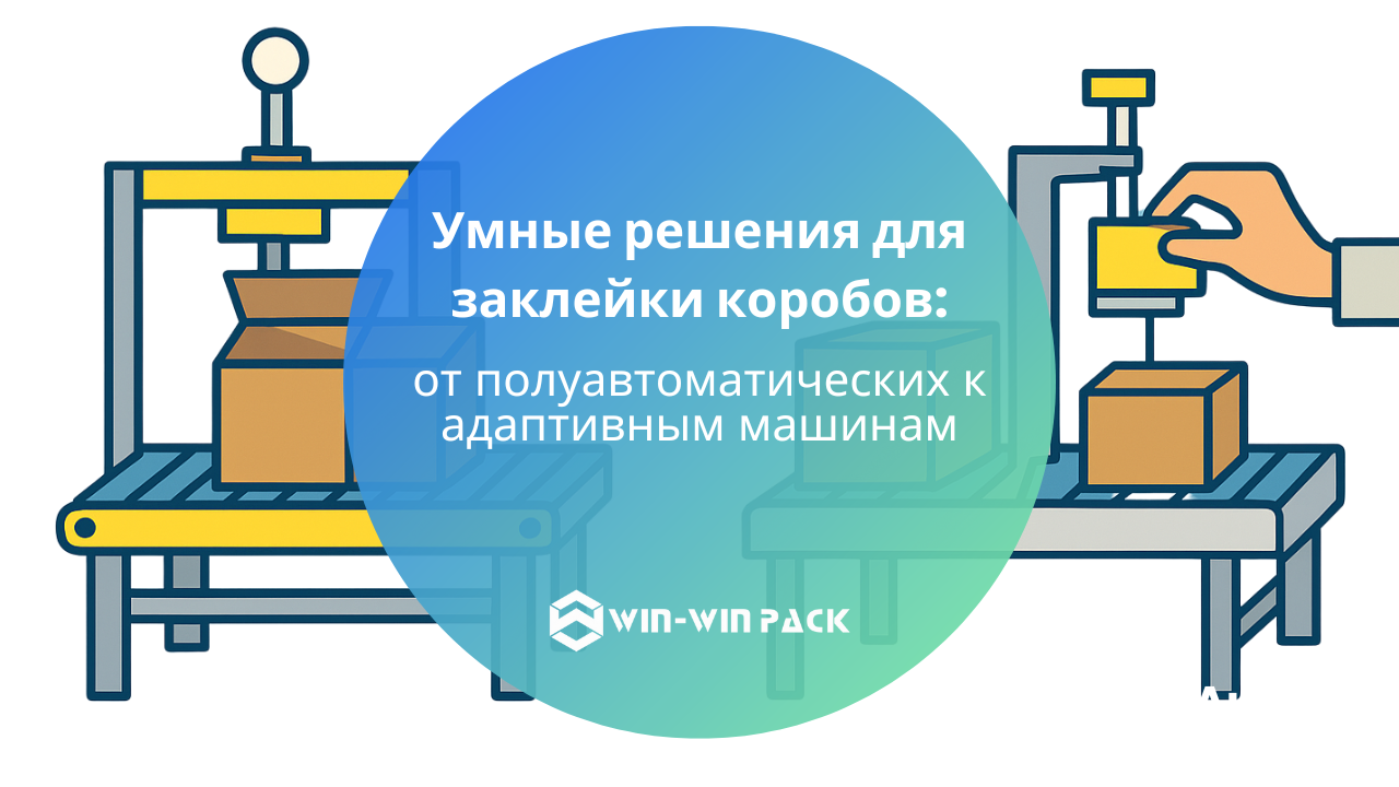 Умные решения для заклейки коробов: от полуавтоматических к адаптивным машинам
