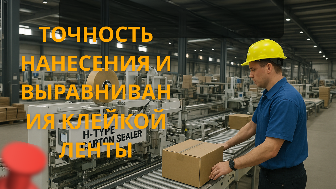 Точность нанесения и выравнивания клейкой ленты