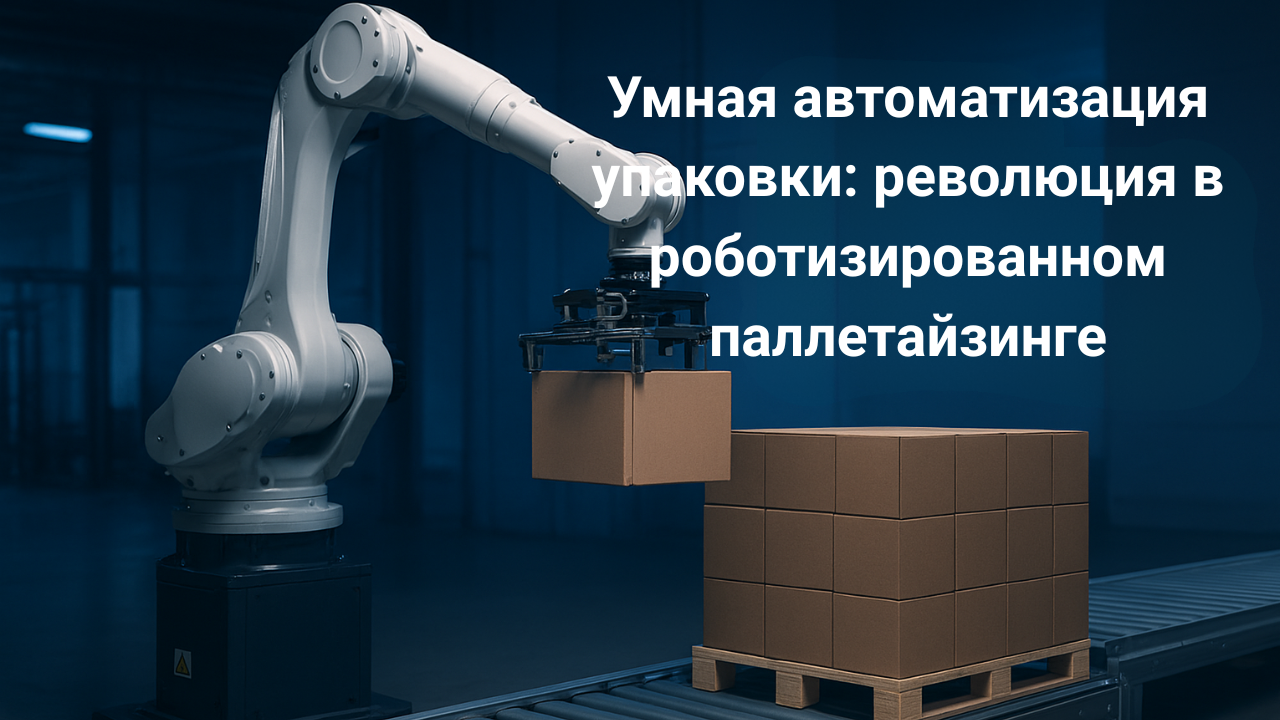 Умная автоматизация упаковки: революция в роботизированном паллетайзинге