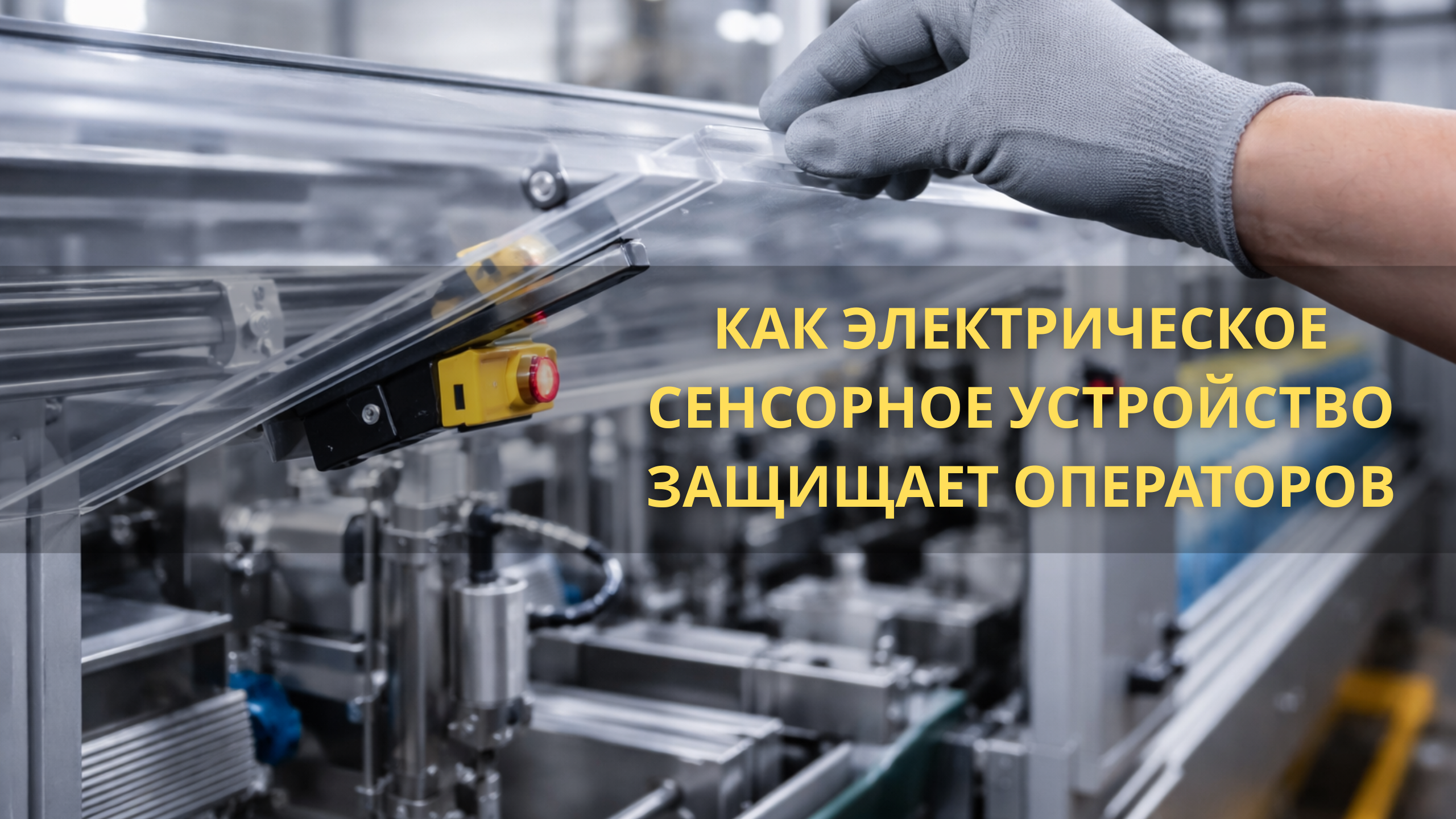 Интеллектуальная безопасность: как электрическое сенсорное устройство защищает операторов