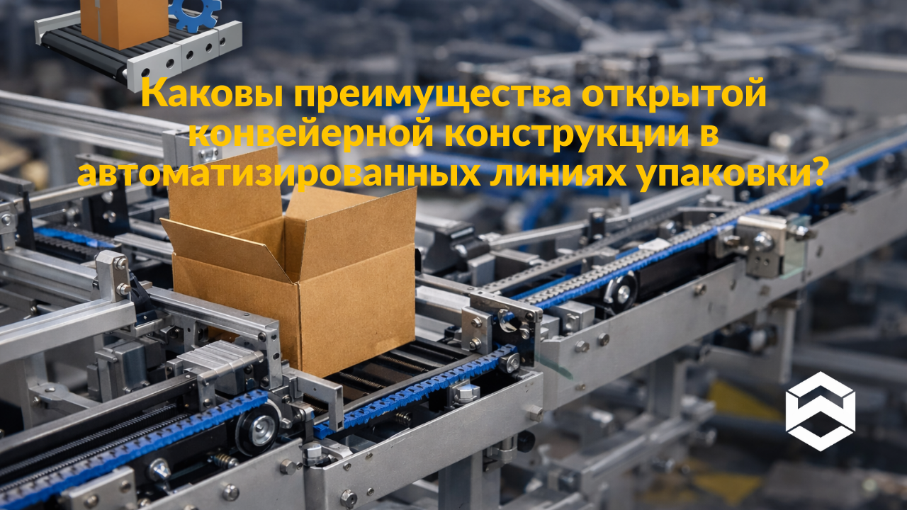 Каковы преимущества открытой конвейерной конструкции в автоматизированных линиях упаковки?