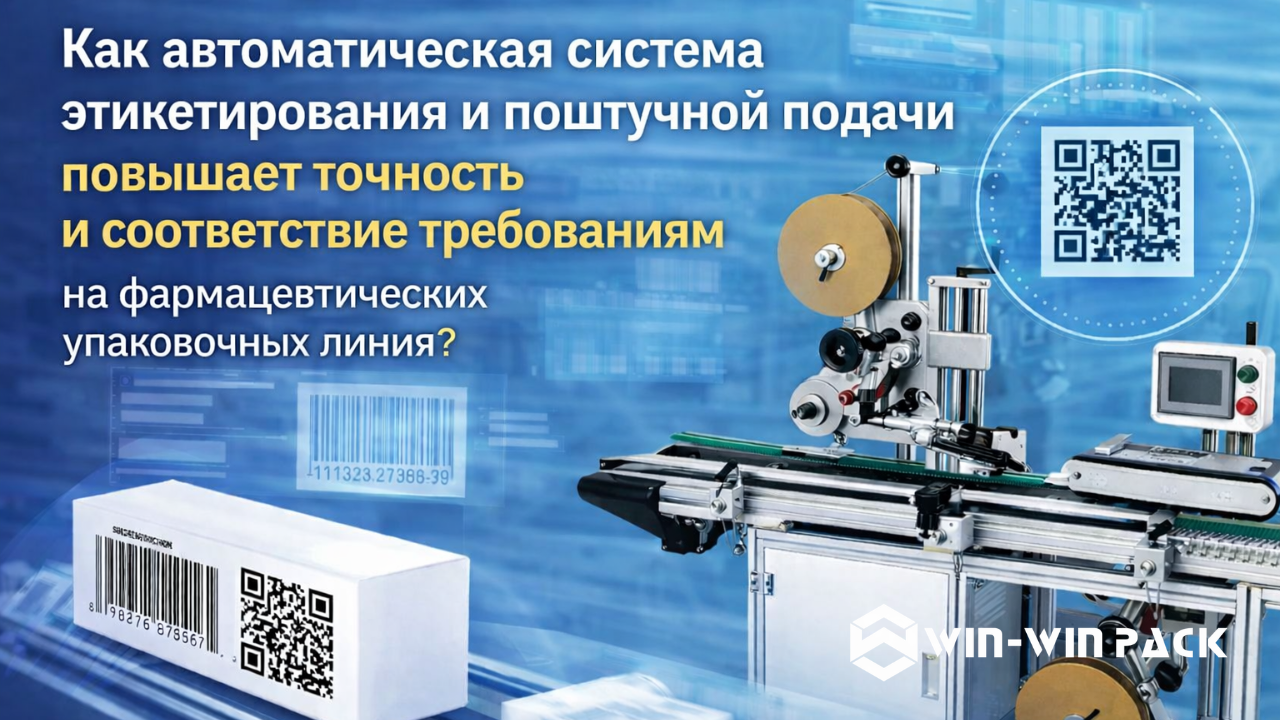 Как автоматическая система этикетирования и поштучной подачи повышает точность и соответствие требованиям на фармацевтических упаковочных линиях?