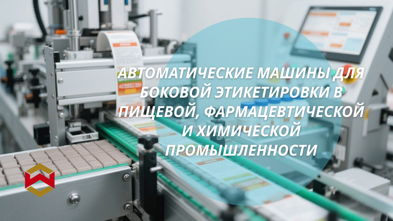 Автоматические машины для боковой маркировки в пищевой, фармацевтической и химической промышленности