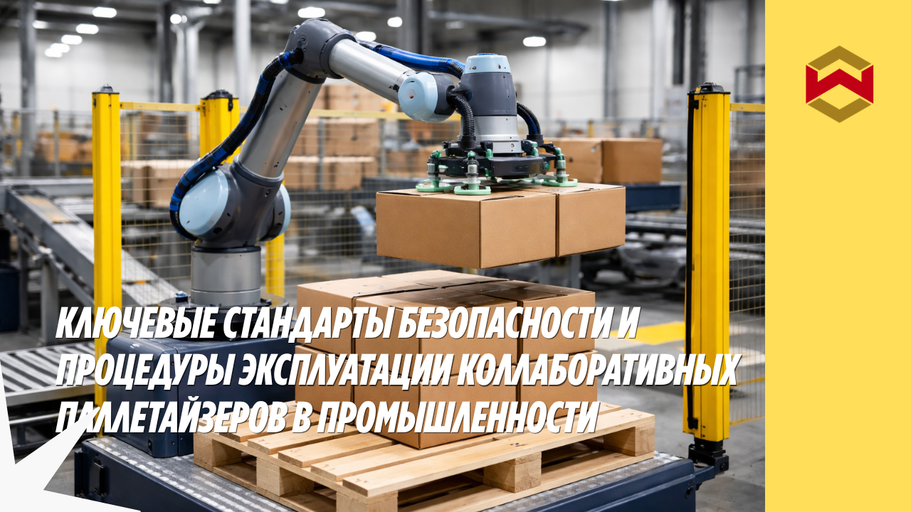 Ключевые стандарты безопасности и процедуры эксплуатации коллаборативных паллетайзеров в промышленности