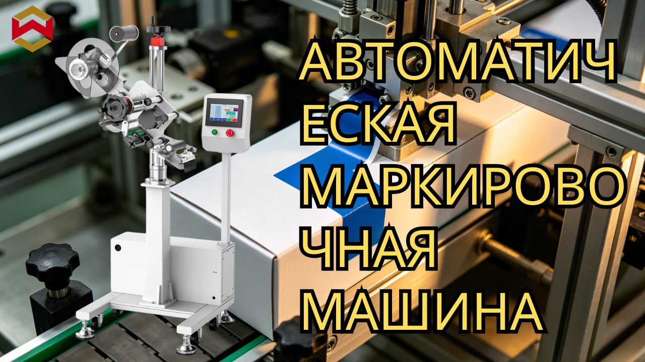 Напольная конвейерная машина для плоской этикетировки WWP-T216