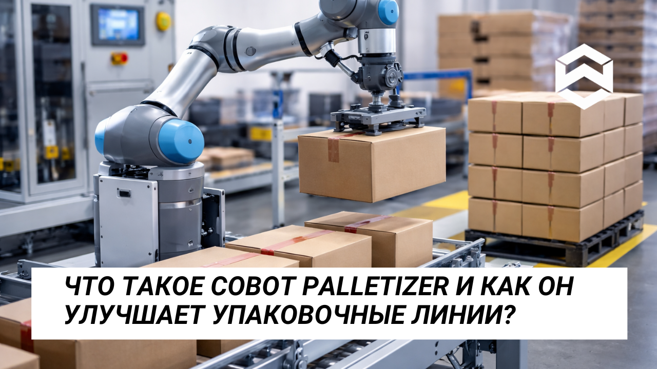 Что такое Cobot Palletizer и как он улучшает упаковочные линии?