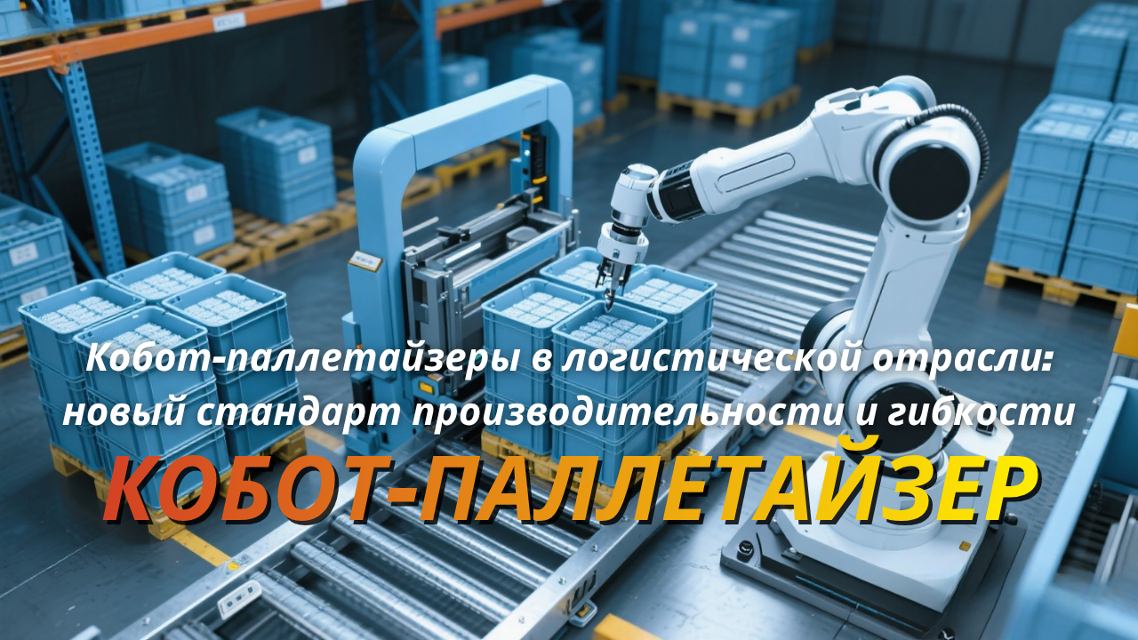 Кобот-паллетайзеры в логистической отрасли: новый стандарт производительности и гибкости